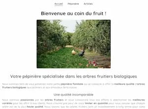 Screenshot of Au coin du fruit